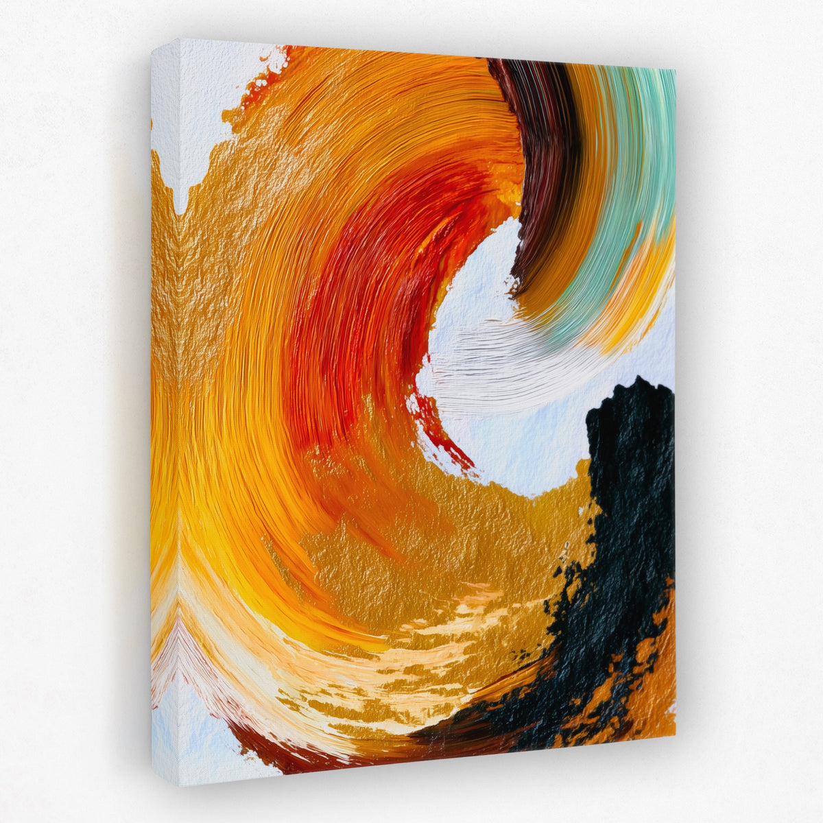 Crimson Spiral Calligraphy — Crimson Spiral Calligraphy Portrait   Side View   Mirror 272