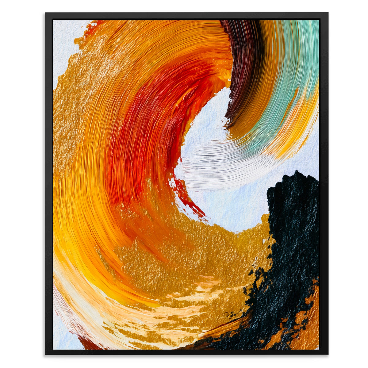 Crimson Spiral Calligraphy — Crimson Spiral Calligraphy Front Facing Portrait2 132