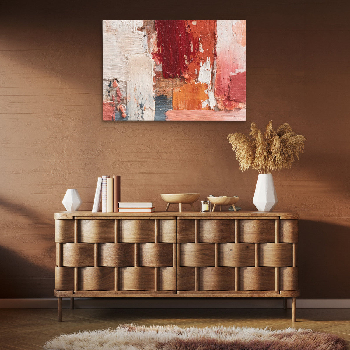 Crimson Tempest - Luxury Wall Art