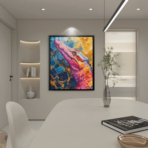 Crocodile Crawl - Luxury Wall Art