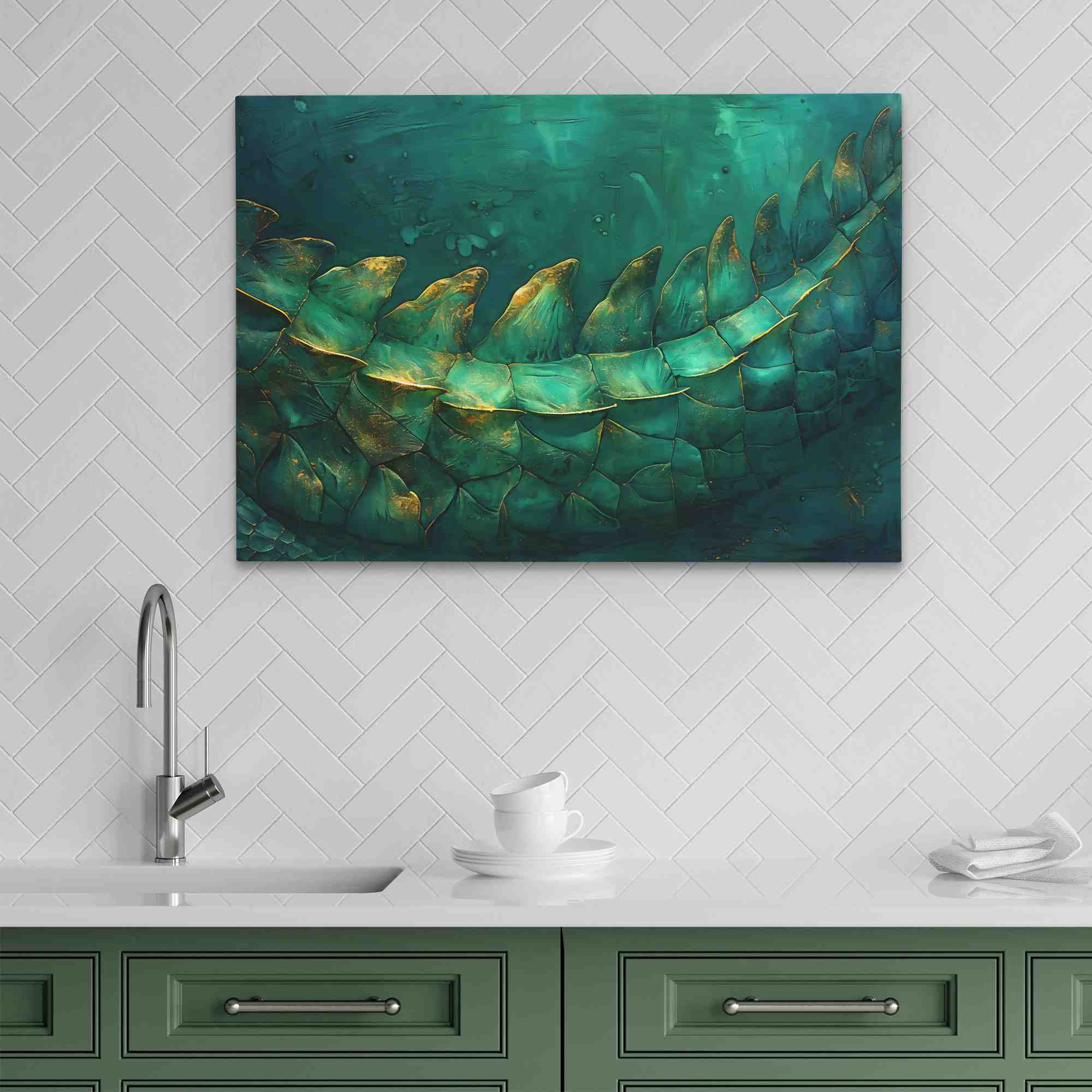 Crocodile Creek - Luxury Wall Art