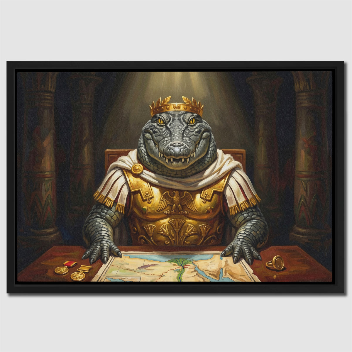 Crocodile Royal Ruler — Crocodile Royal Ruler Close Up Landscape 79