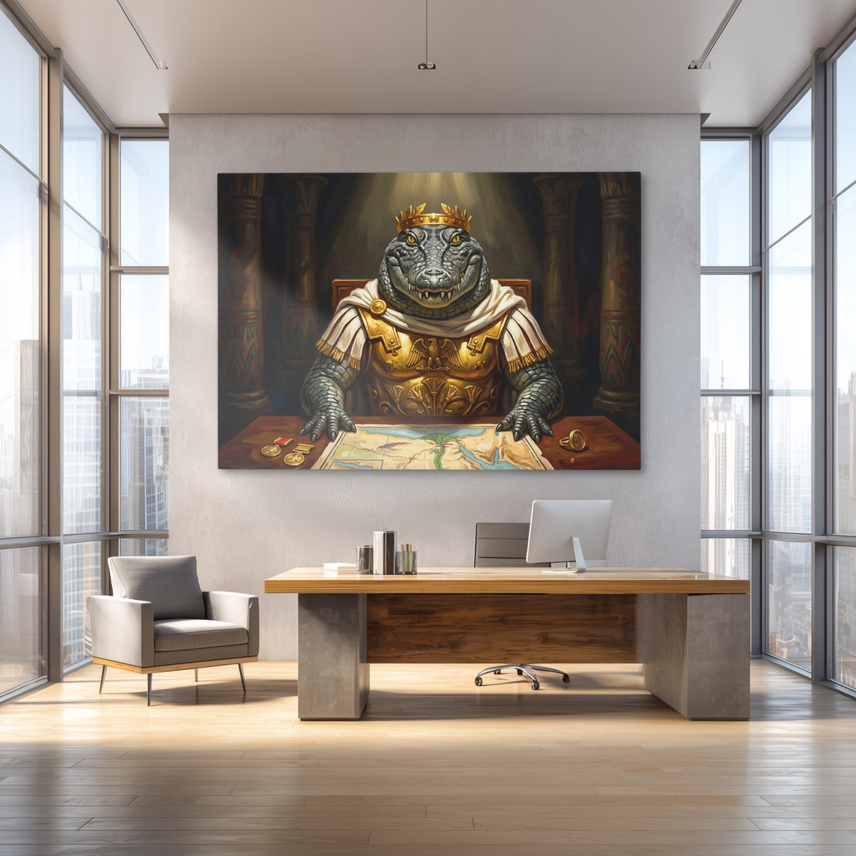 Crocodile Royal Ruler — Crocodile Royal Ruler Baller Office 31