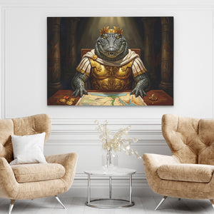 Crocodile Royal Ruler — Crocodile Royal Ruler brown chairs land 239