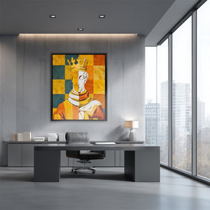 Crown Bearer's Dawn - Luxury Wall Art