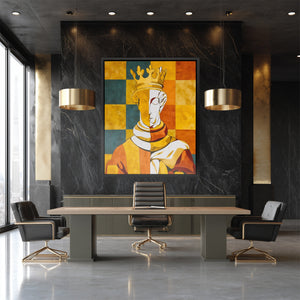 Crown Bearer's Dawn - Luxury Wall Art