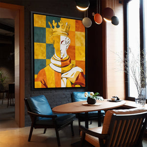 Crown Bearer's Dawn - Luxury Wall Art