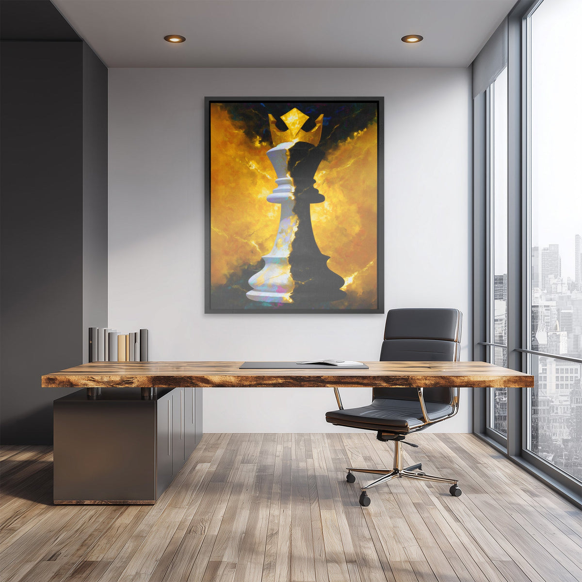 Crown Between Kingdoms - Luxury Wall Art