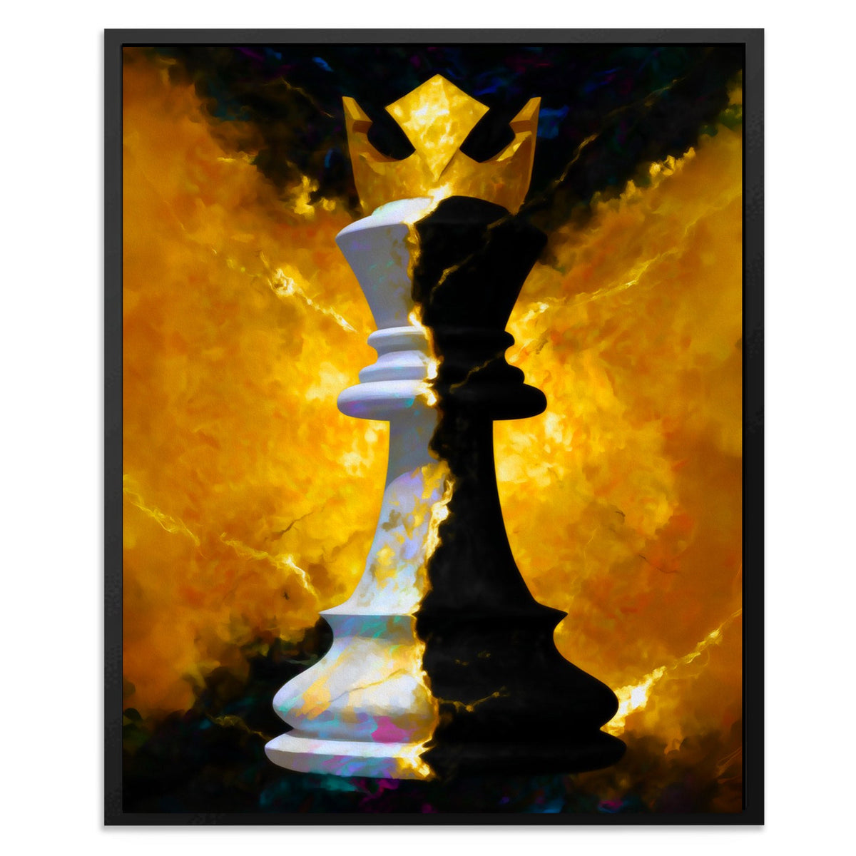 Crown Between Kingdoms - Luxury Wall Art