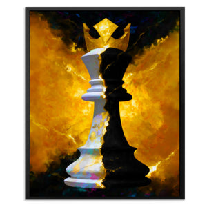 Crown Between Kingdoms - Luxury Wall Art