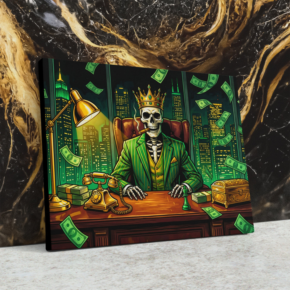 Crown Bones Empire — Crown Bones Empire Against Wall4x5 3 16
