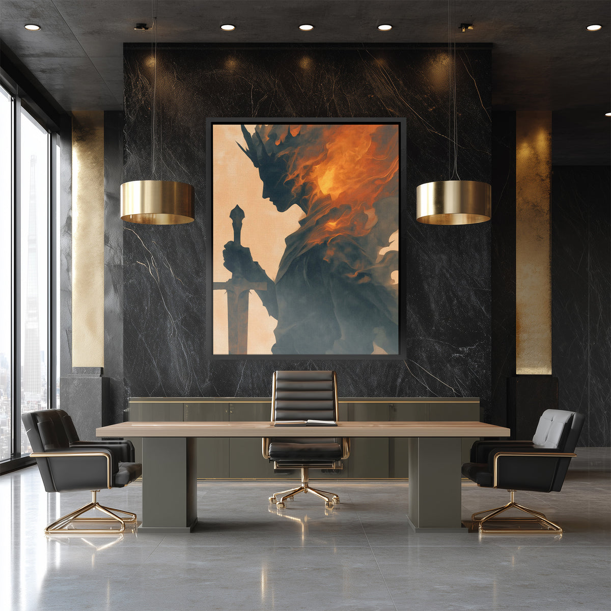 Crown Of Ashes - Luxury Wall Art