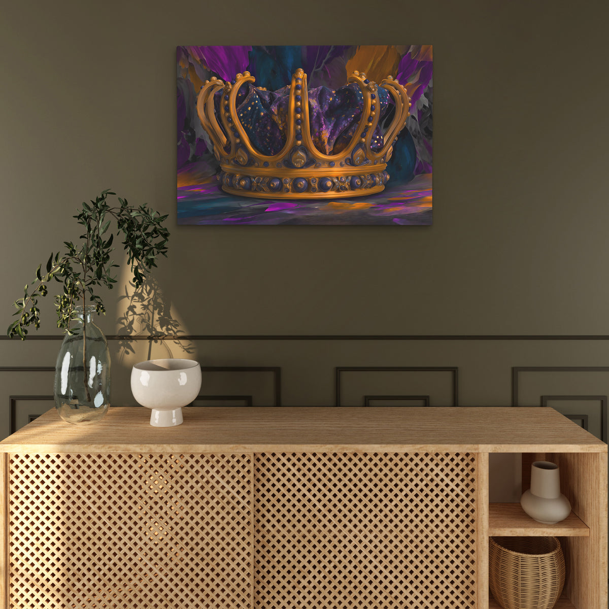 Crown of Forgotten Realms - Luxury Wall Art