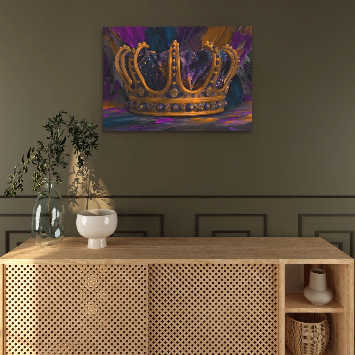 Crown of Forgotten Realms - Luxury Wall Art