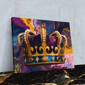 Crown of Swirling Cosmos - Luxury Wall Art