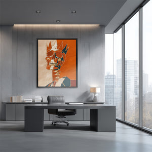 Crowned Bone Executive - Luxury Wall Art