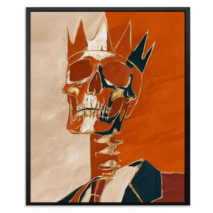 Crowned Bone Executive - Luxury Wall Art