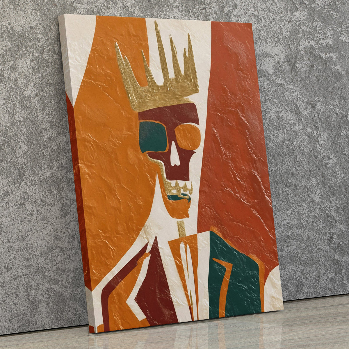 Crowned Bone Oracle II - Luxury Wall Art