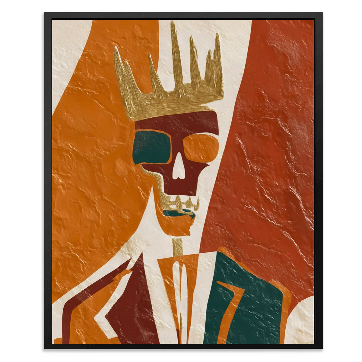 Crowned Bone Oracle II - Luxury Wall Art