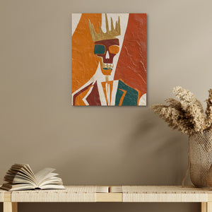 Crowned Bone Oracle II - Luxury Wall Art