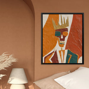 Crowned Bone Oracle II - Luxury Wall Art