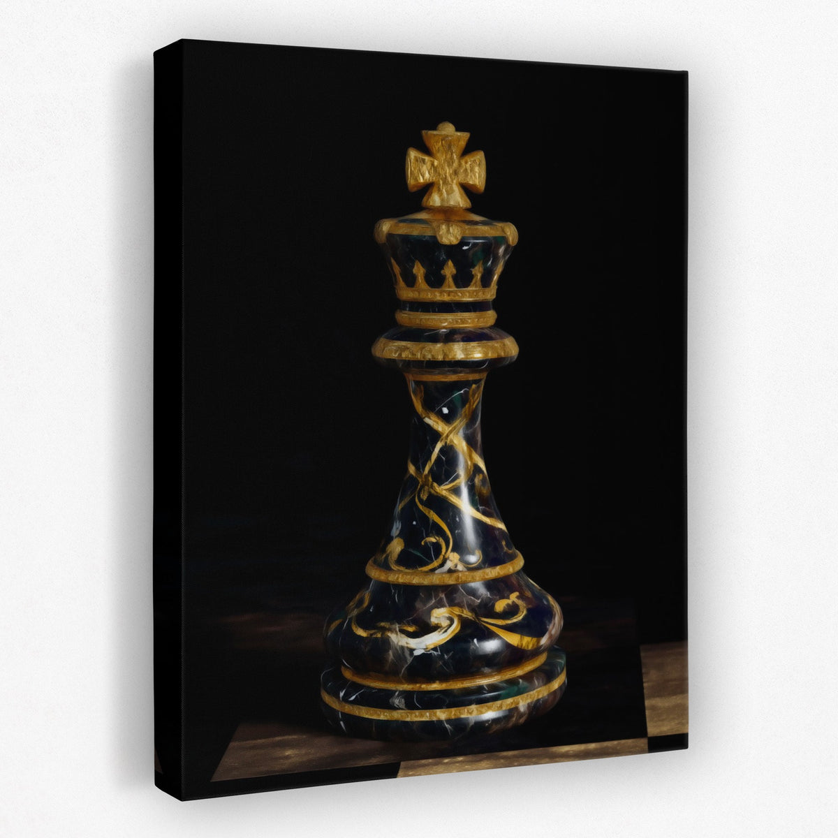 Crowned Chess Authority - Luxury Wall Art