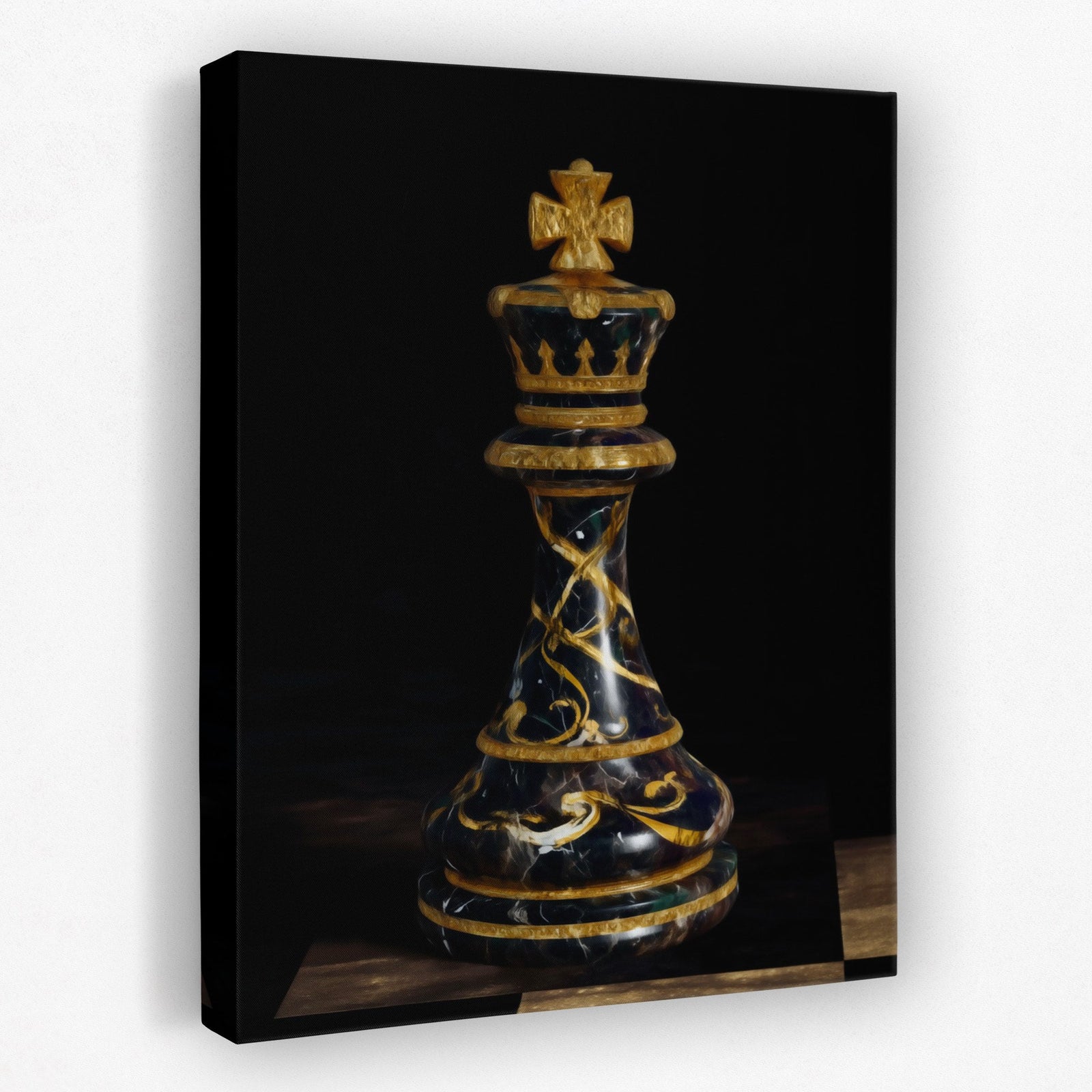 Crowned Chess Authority - Luxury Wall Art