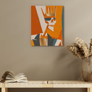 Crowned Death Executive II - Luxury Wall Art