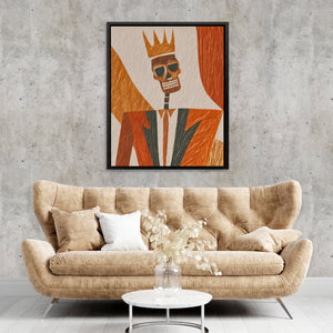 Crowned Death Executive - Luxury Wall Art