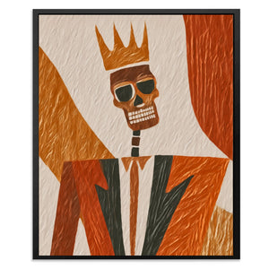 Crowned Death Executive - Luxury Wall Art