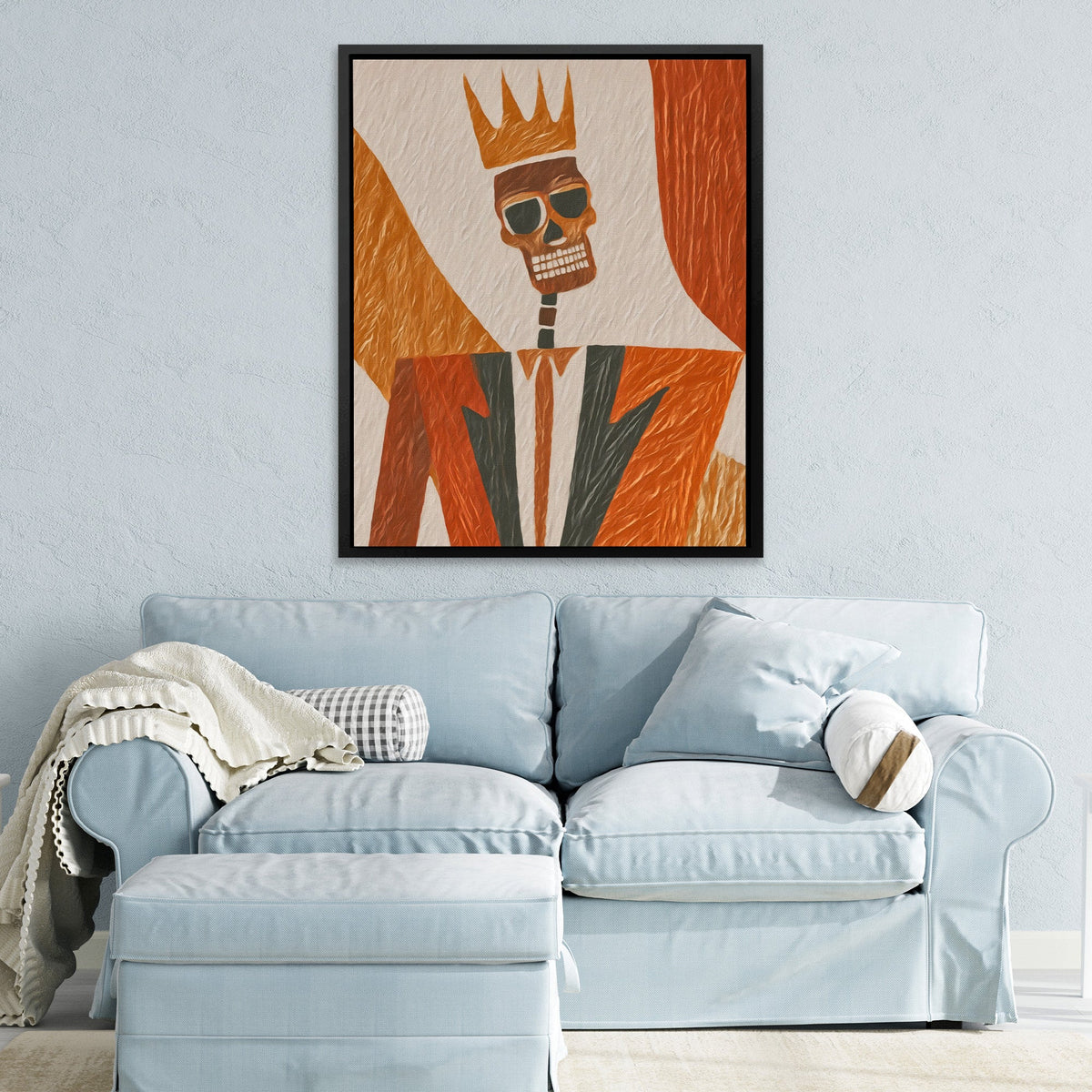 Crowned Death Executive - Luxury Wall Art