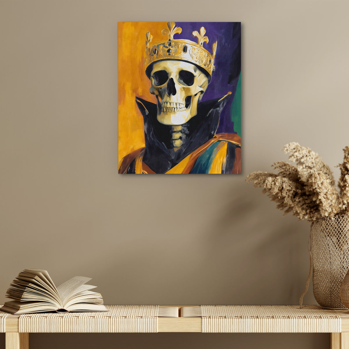 Crowned Death Portrait II