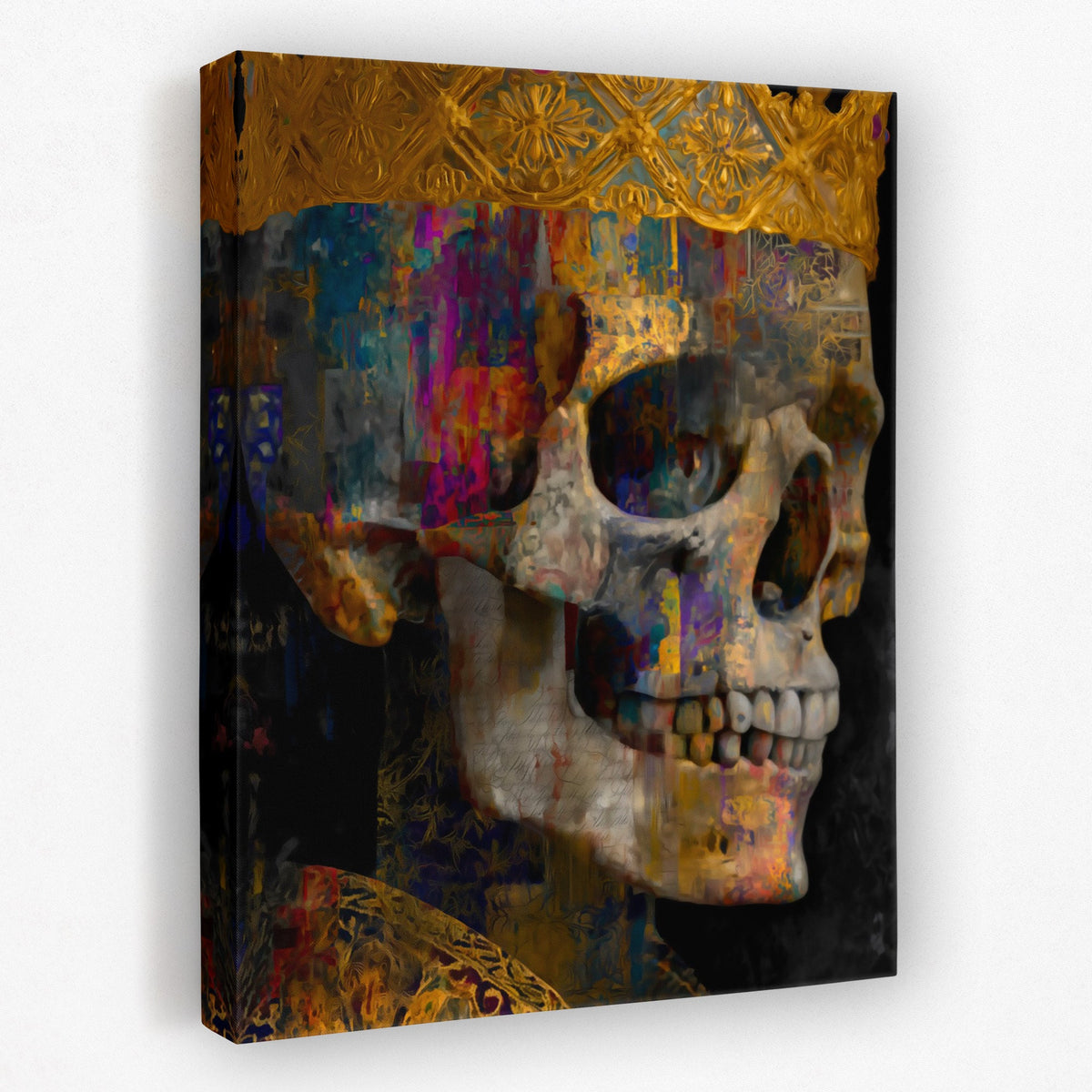 Crowned Mortality Fragments - Luxury Wall Art