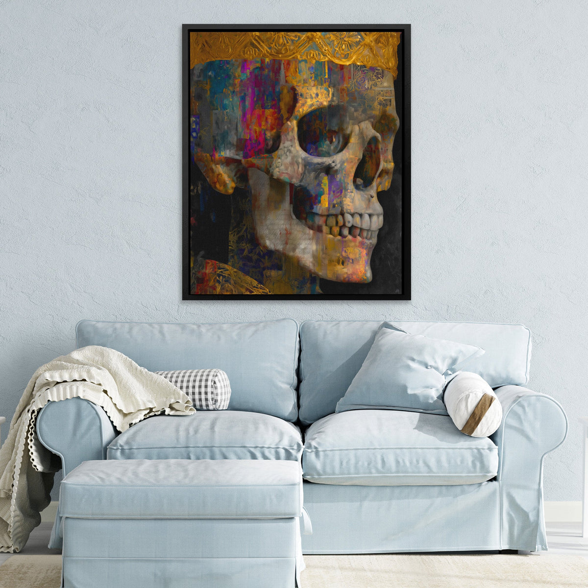 Crowned Mortality Fragments - Luxury Wall Art
