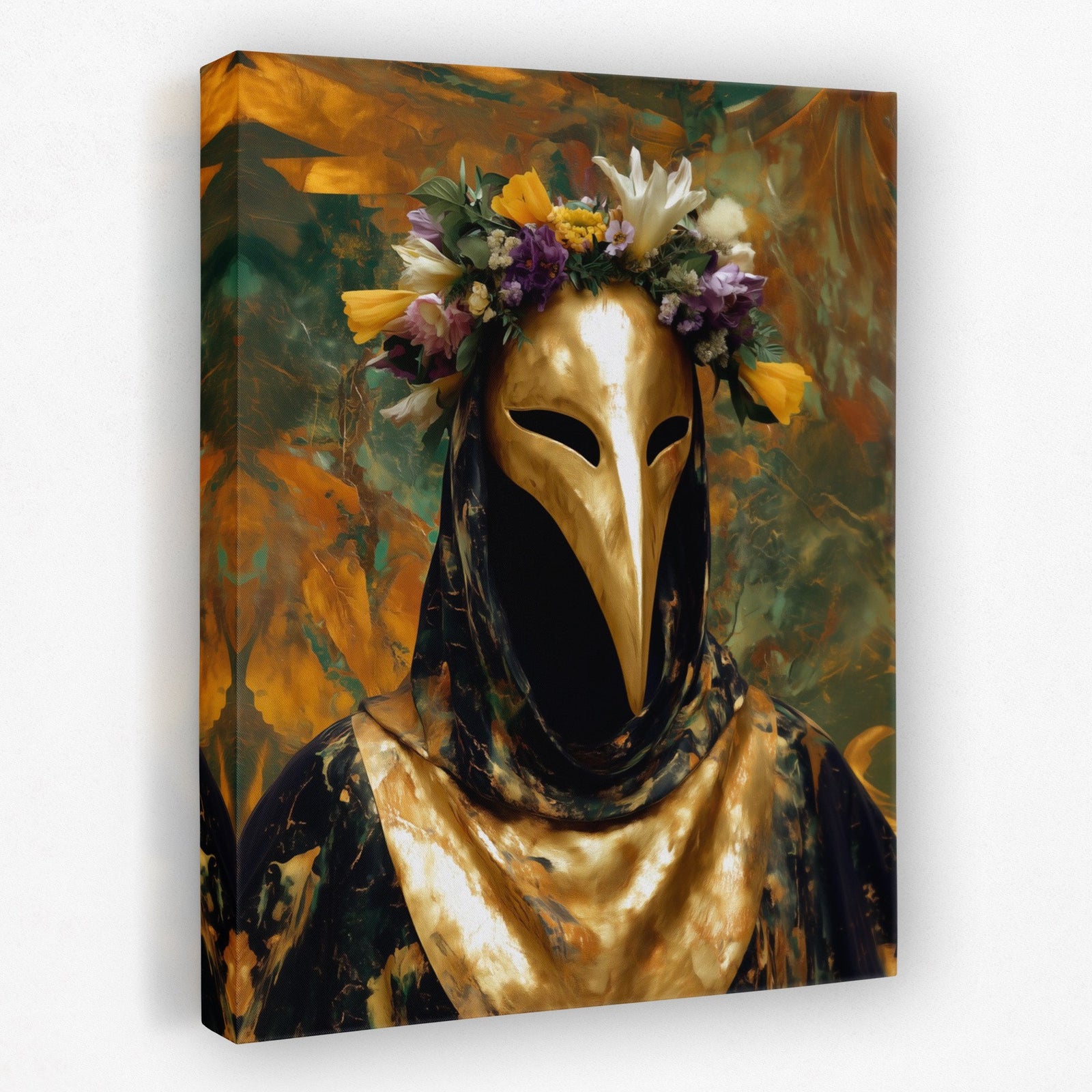 Crowned Plague Healer - Luxury Wall Art