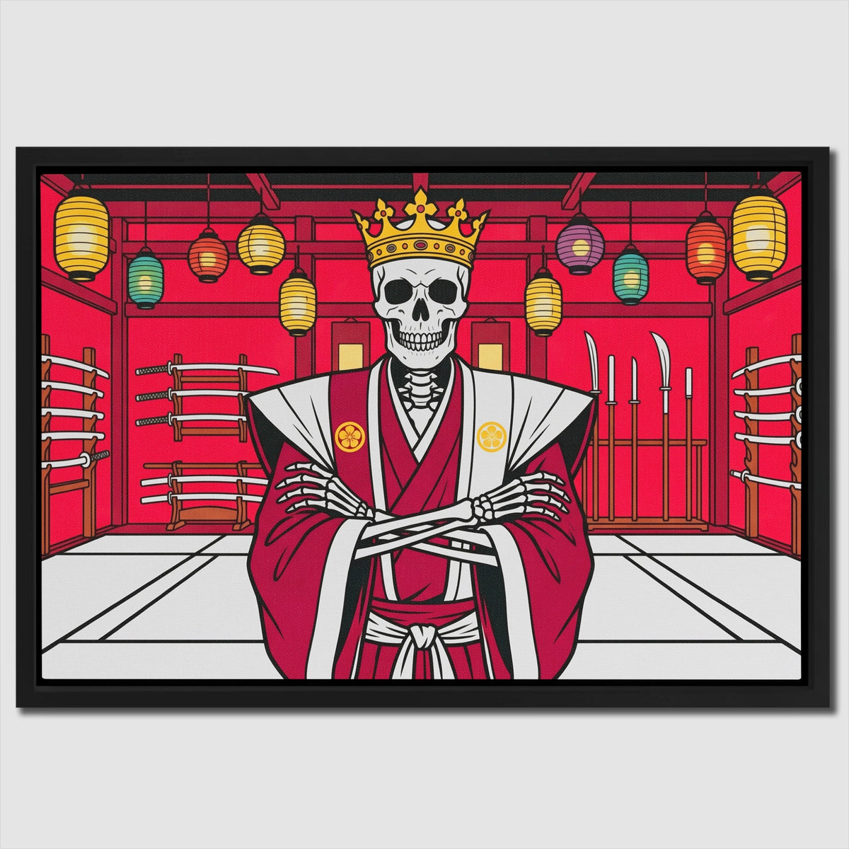 Crowned Skull Dojo - Luxury Wall Art