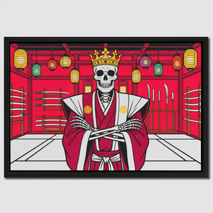 Crowned Skull Dojo - Luxury Wall Art