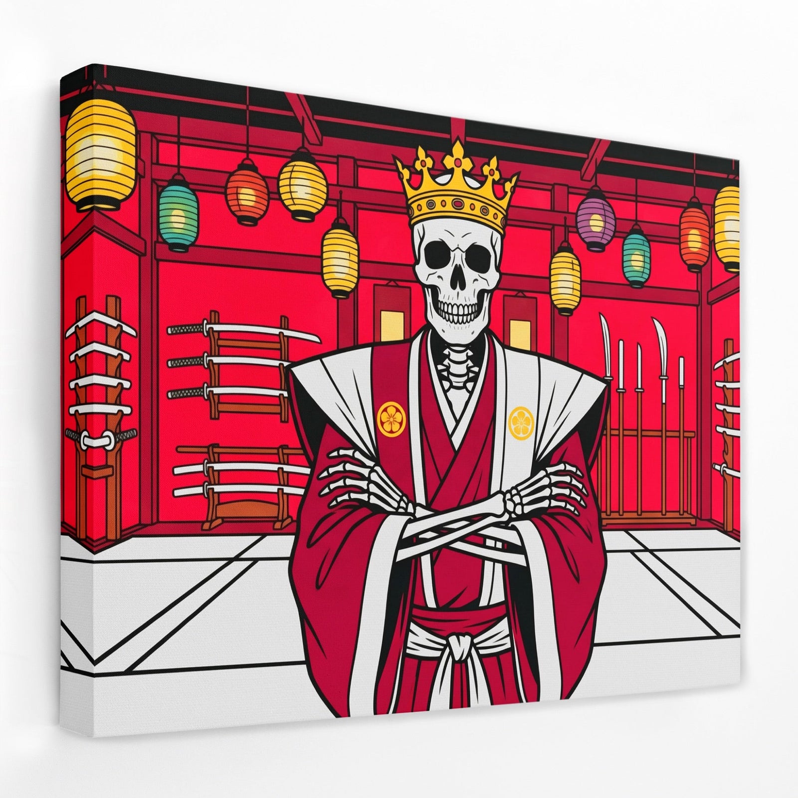 Crowned Skull Dojo - Luxury Wall Art