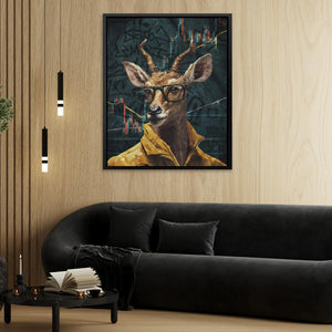 Crypto Antelope - Luxury Wall Art