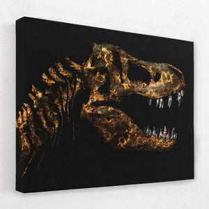 Crypto Dinosaur - Luxury Wall Art