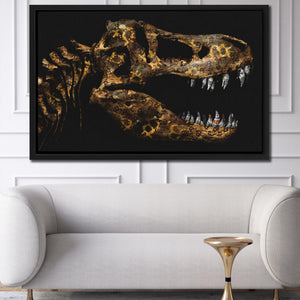 Crypto Dinosaur - Luxury Wall Art