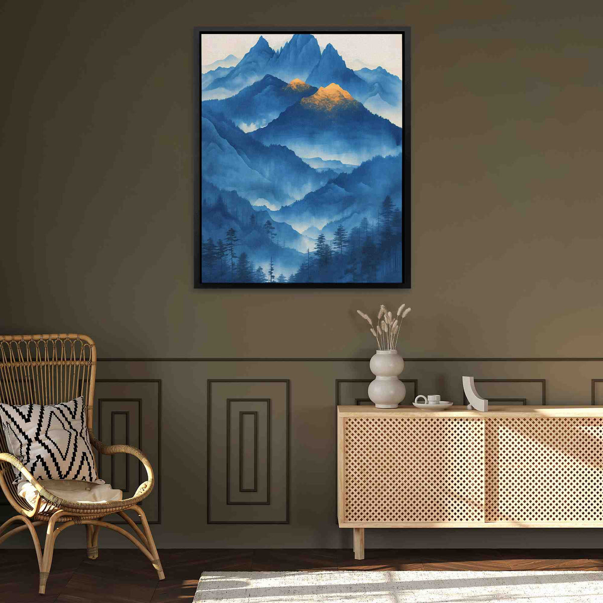 Crystal Cascade - Luxury Wall Art