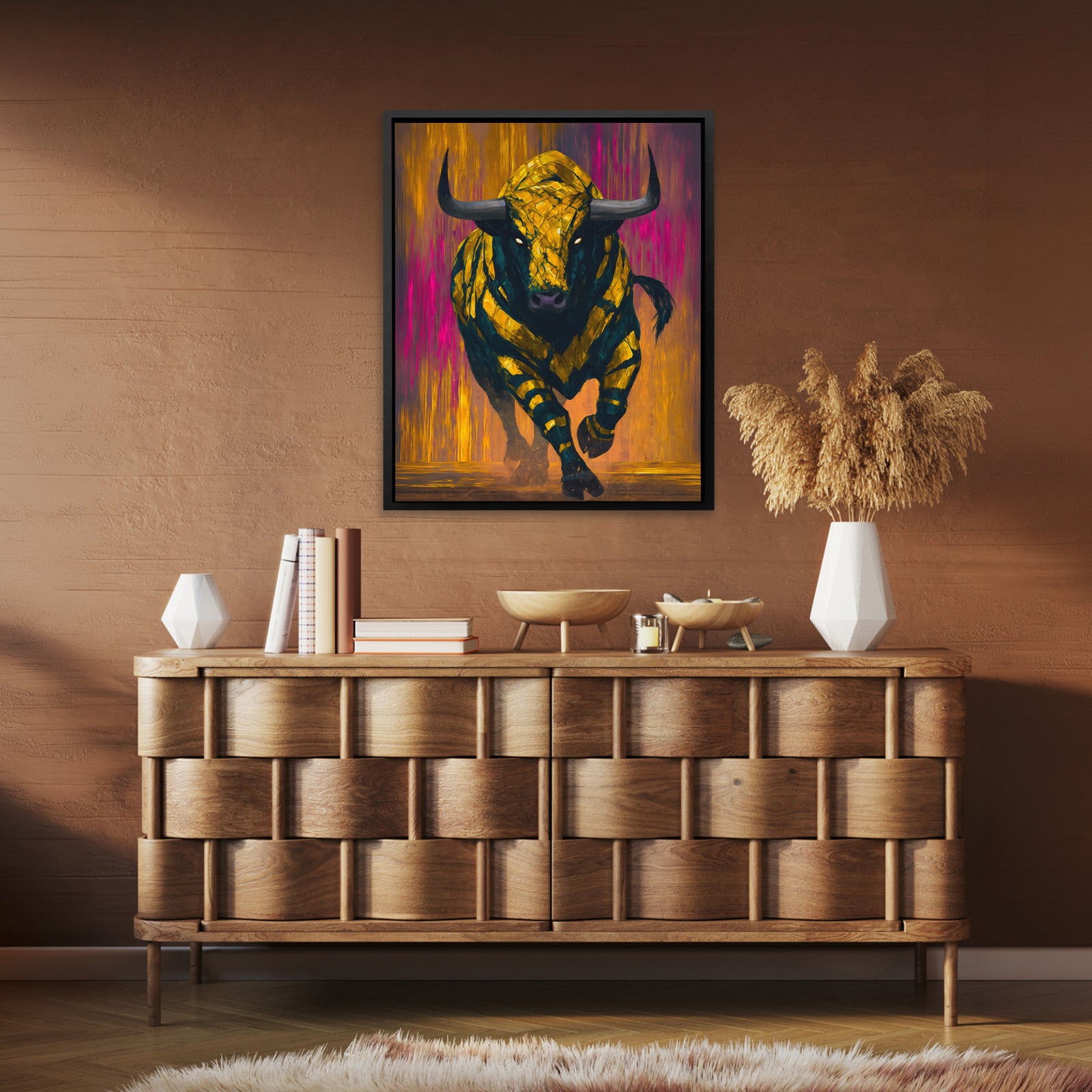 Crystalline Thunder - Luxury Wall Art