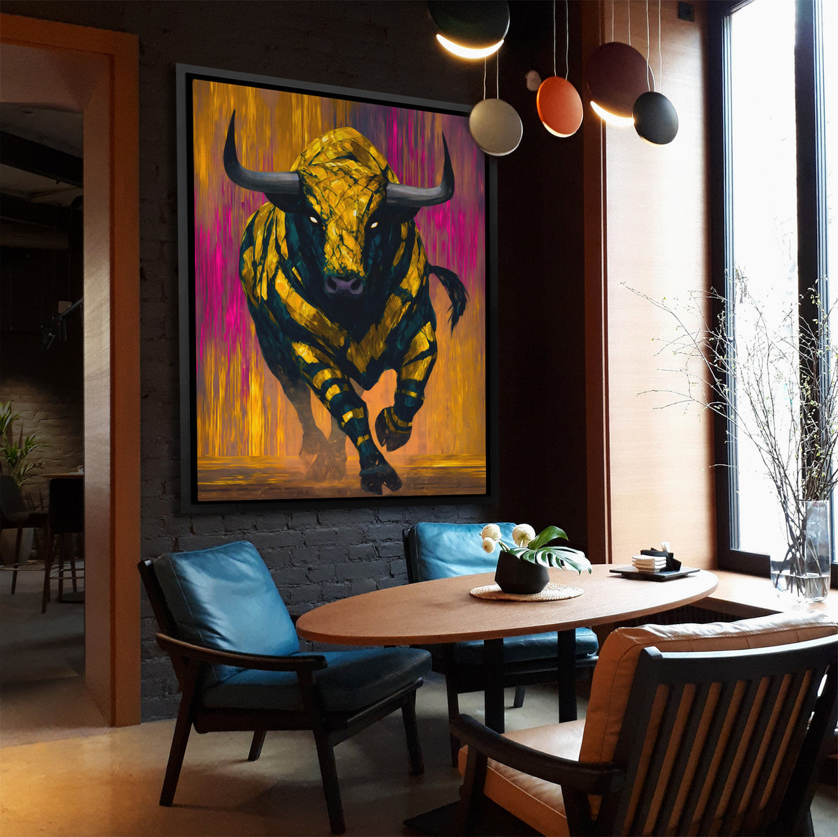 Crystalline Thunder - Luxury Wall Art