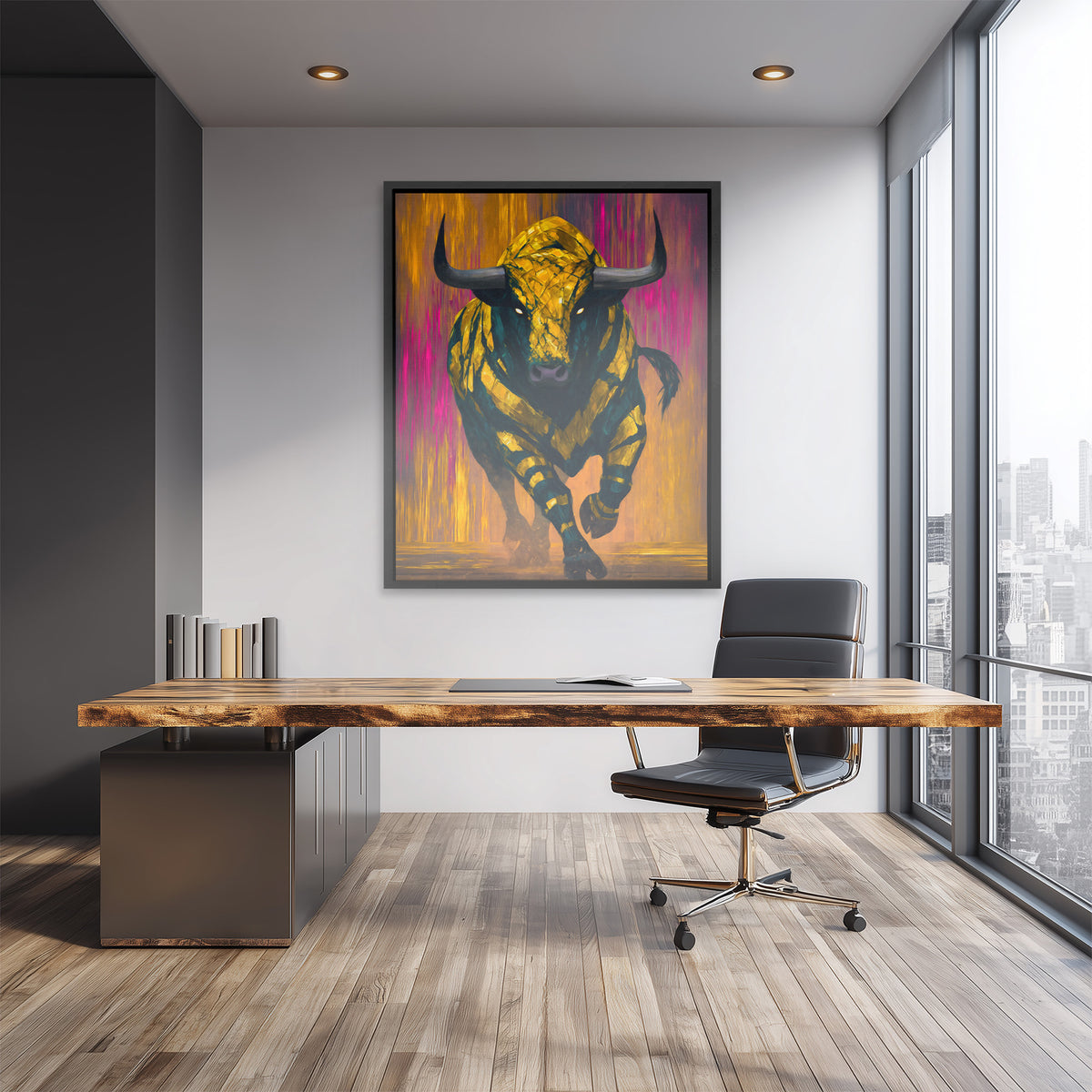 Crystalline Thunder - Luxury Wall Art