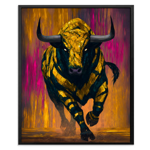 Crystalline Thunder - Luxury Wall Art