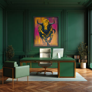 Crystalline Thunder - Luxury Wall Art