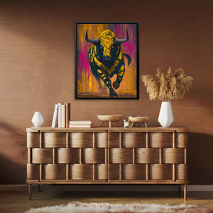 Crystalline Thunder - Luxury Wall Art