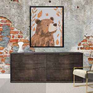 Curious Bear - Luxury Wall Art