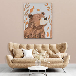 Curious Bear - Luxury Wall Art